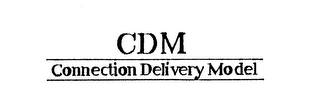 CDM CONNECTION DELIVERY MODEL logo