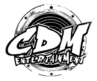 CDM ENTERTAINMENT logo
