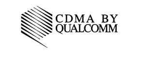 CDMA BY QUALCOMM logo