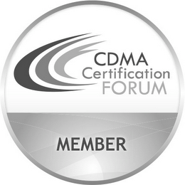CDMA CERTIFICATION FORUM MEMBER logo