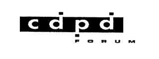 CDPD FORUM logo