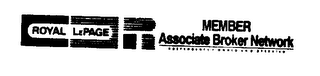 CDR MEMBER ROYAL LEPAGE ASSOCIATE BROKER NETWORK INDEPENDENTLY OWNED AND OPERATED logo