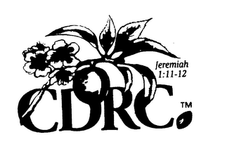 CDRC JEREMIAH 1:11-12 logo