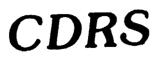 CDRS logo