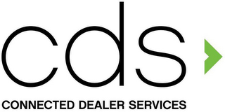 CDS CONNECTED DEALER SERVICES logo