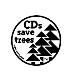 CDS SAVE TREES logo