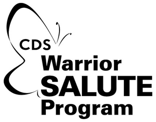 CDS WARRIOR SALUTE PROGRAM logo