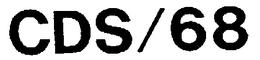 CDS/68 logo