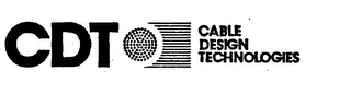 CDT CABLE DESIGN TECHNOLOGIES logo