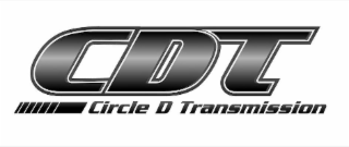 CDT CIRCLE D TRANSMISSION logo