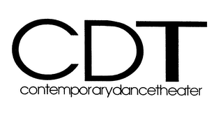 CDT CONTEMPORARYDANCETHEATER logo