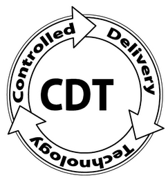 CDT CONTROLLED DELIVERY TECHNOLOGY logo