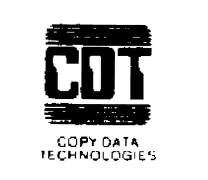 CDT COPY DATA TECHNOLOGIES logo