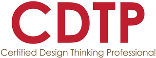 CDTP CERTIFIED DESIGN THINKING PROFESSIONAL logo