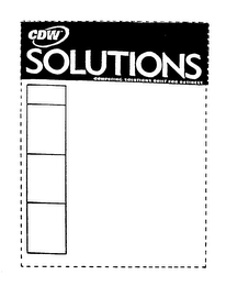 CDW SOLUTIONS COMPUTING SOLUTIONS BUILT FOR BUSINESS