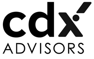 CDX ADVISORS logo