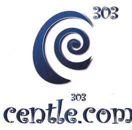 CE 303 CENTLE.COM 303 logo