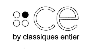 CE BY CLASSIQUES ENTIER logo