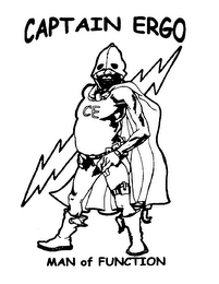 CE CAPTAIN ERGO MAN OF FUNCTION logo