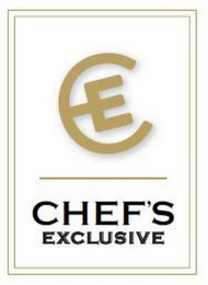 CE CHEF'S EXCLUSIVE logo