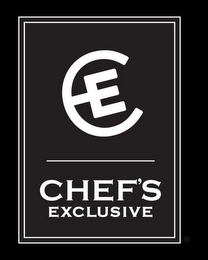 CE CHEF'S EXCLUSIVE logo