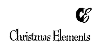 CE CHRISTMAS ELEMENTS logo