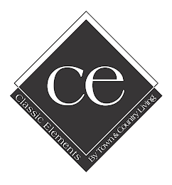 CE CLASSIC ELEMENTS BY TOWN & COUNTRY LIVING logo