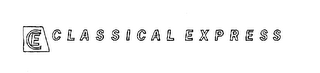 CE CLASSICAL EXPRESS logo