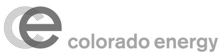 CE COLORADO ENERGY logo