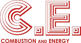 C.E. COMBUSTION AND ENERGY logo