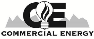 CE COMMERCIAL ENERGY logo