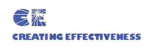 CE CREATING EFFECTIVENESS logo