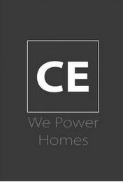 CE WE POWER HOMES logo