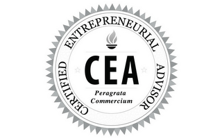 CEA PEREGRATA COMMERCIUM CERTIFIED ENTREPRENEURIAL ADVISOR logo