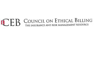 CEB COUNCIL ON ETHICAL BILLING THE INSURANCE AND RISK MANAGEMENT RESOURCE logo