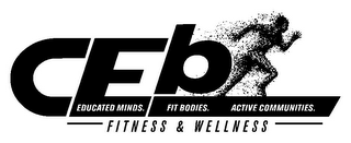 CEB FITNESS & WELLNESS EDUCATED MINDS. FIT BODIES. ACTIVE COMMUNITIES. logo