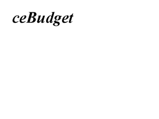 CEBUDGET logo