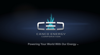 CEC CANCO ENERGY CORPORATION POWERING YOUR WORLD WITH OUR ENERGY logo