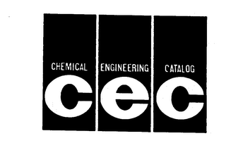 CEC CHEMICAL ENGINEERING CATALOG logo