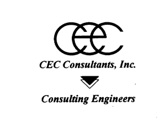 CEC CONSULTANTS, INC. CONSULTING ENGINEERS logo