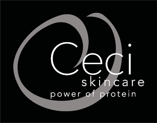CECI SKINCARE POWER OF PROTEIN logo