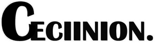 CECIINION. logo