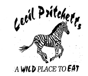 CECIL PRITCHETT'S - A WILD PLACE TO EAT logo