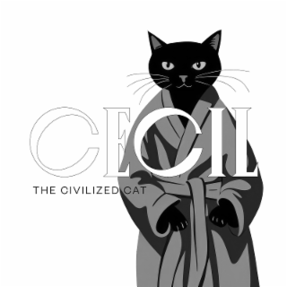 CECIL THE CIVILIZED CAT logo