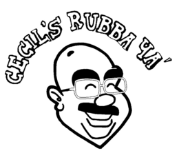 CECIL'S RUBBA YA' logo