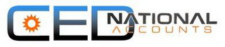 CED NATIONAL ACCOUNTS logo