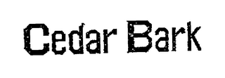 CEDAR BARK logo