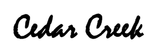 CEDAR CREEK logo
