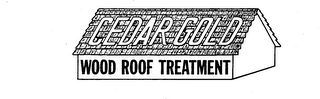 CEDAR GOLD WOOD ROOF TREATMENT logo