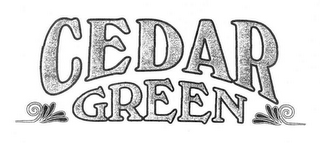 CEDAR GREEN logo
